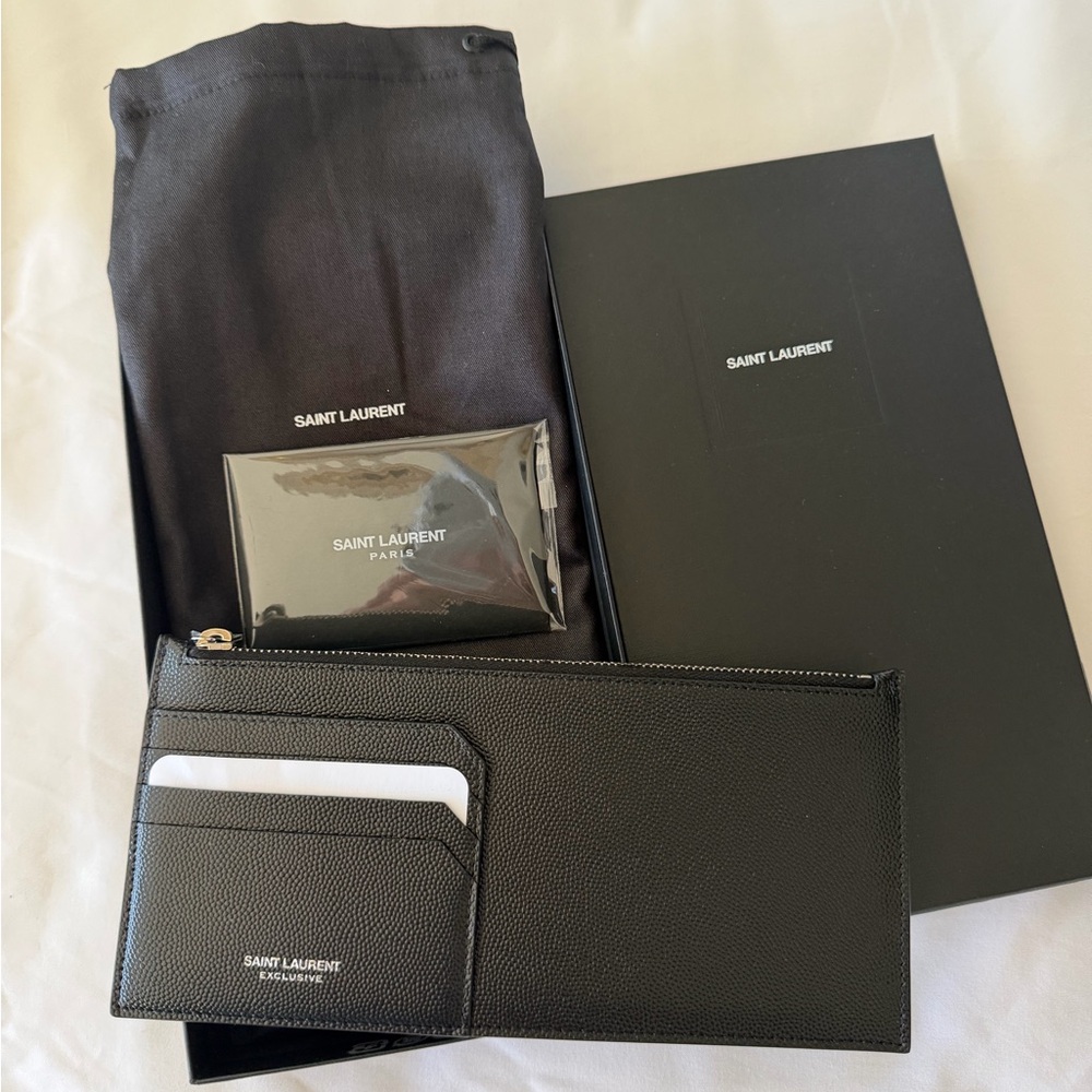Saint Laurent Leather Wallet